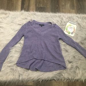 💟3/$10 Derek Heart open neck sweater
